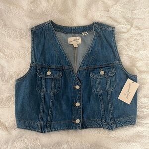 Universal Thread Blue Denim Vest